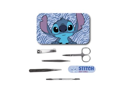 CEP2500003503 Sada na manikúru LILO A STITCH modrá 6 ks