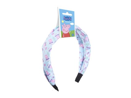 CEP2500002006 Dívčí čelenka PEPPA PIG modrá