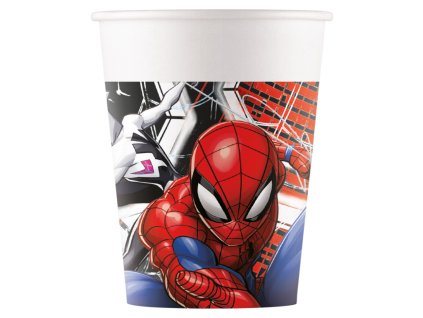 PNN97315 Papírové kelímky SPIDERMAN 8 kusů 200 ml