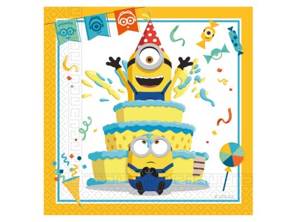 PNN92136 Ubrousky MIMONI 20 kusů 33x33 cm