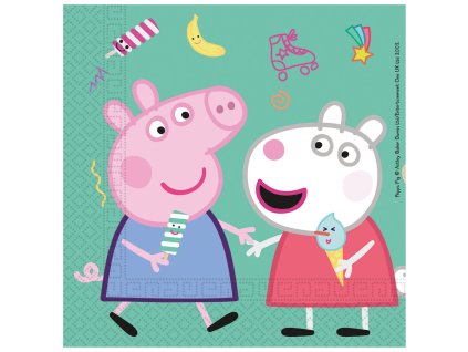 PNN91034 Ubrousky PEPPA PIG 20 kusů