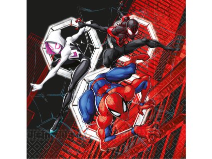 PNN97316 Ubrousky SPIDERMAN 20 kusů 33x33 cm