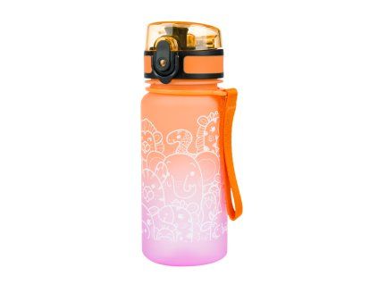 Tritanová láhev na pití Gradient Zvířata 350 ml