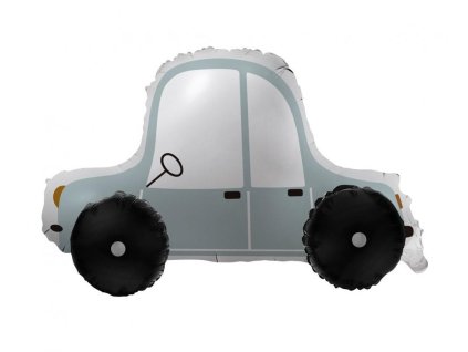 MLG190489 Foliový balonek 3D AUTO šedé 72 cm