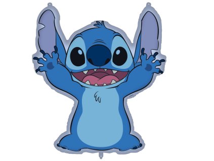 PNN97175 Foliový balonek 3D LILO A STITCH modrý 76x88 cm