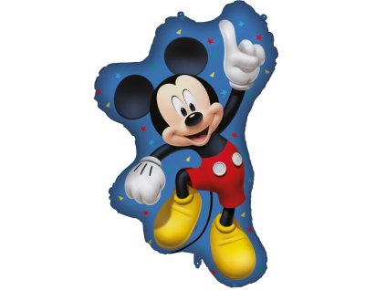 PNN97008 Foliový balonek MICKEY tvarovaný modrý 97x60 cm