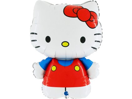 GBBL147R Foliový balonek 3D HELLO KITTY postava 64 cm