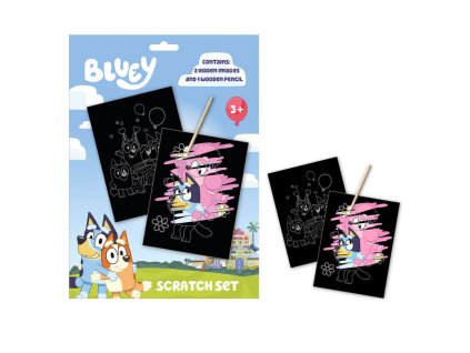 EWA048206600 Vyškrabovací obrázky BLUEY 2 kusy