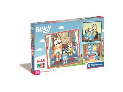 CMC25308 Puzzle Clementoni BLUEY 3x48 dílků