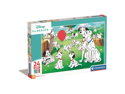 CMC24245 Maxi puzzle Clementoni 101 DALMATINŮ 24 dílků