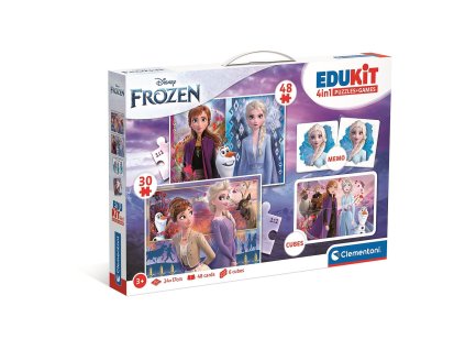 CMC18292 Herní kolekce 4v1 Clementoni FROZEN