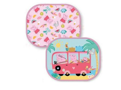 Sluneční clony do auta PEPPA PIG 2pack