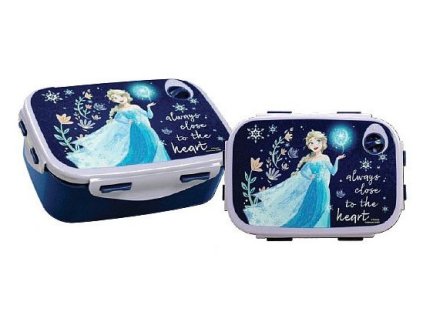 Svačinový box FROZEN modrý