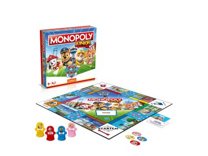 Monopoly Junior Paw Patrol CZ