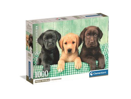 CMC39946 Puzzle Clementoni TŘI LABRADOŘI 1000 dílků