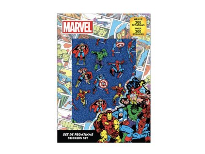 CEP2700001854 Sada samolepek AVENGERS Hero Team 300 kusů