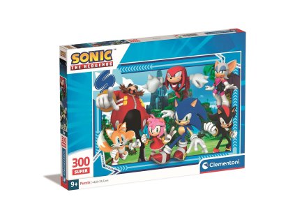 CMC21729 Puzzle Clementoni SONIC všichni 300 dílků
