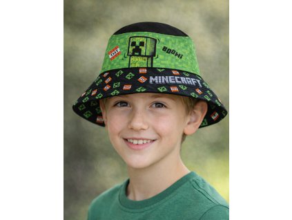 Chlapecký klobouk MINECRAFT zelený