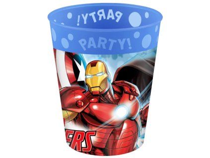 PNN96251 Plastový party kelímek AVENGERS modrý 250 ml