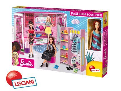 Lisciani Barbie módní butik s panenkou