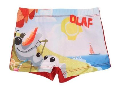 Plavky Olaf červené pro kluky