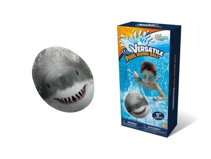 Míč do vody žralok 23 cm
