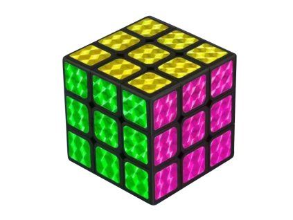 Kostka hlavolam lesklá 5,3x5,3 cm