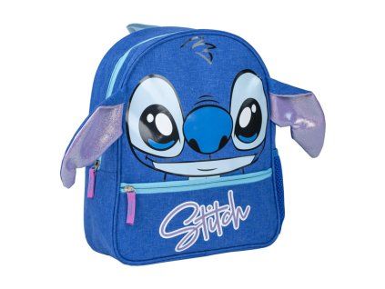 CEP2100005126 Dětský batoh LILO A STITCH s 3D ušima modrý 30 cm
