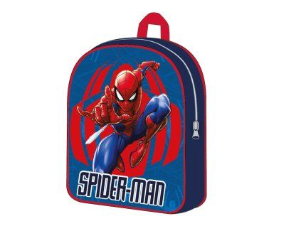 FML359920 Dětský batoh SPIDERMAN Hrdina v akci 1 kapsa modrý 40 cm