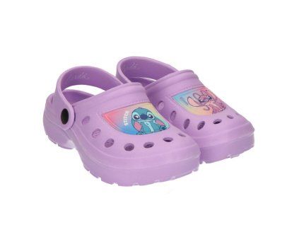 Dívčí crocs sandály LILO A STITCH fialové