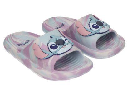 Dívčí pantofle LILO A STITCH fialové