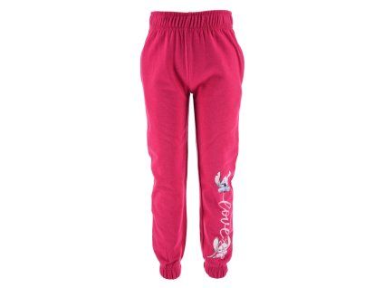 Dívčí tepláky LILO A STITCH Angel růžové