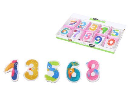 Guma mazací ČÍSLICE se zvířátky