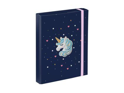 Desky na školní sešity A5 Unicorn Gold