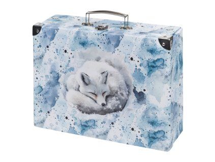 Skládací školní kufřík Polar s kováním