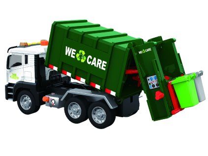 Auto úklidové s popelnicemi a efekty 31,5 cm