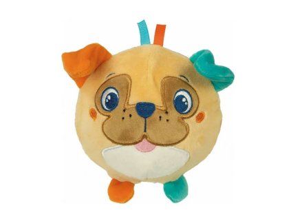 CMC17683D Clementoni plyšové chrastítko PES BUDDY