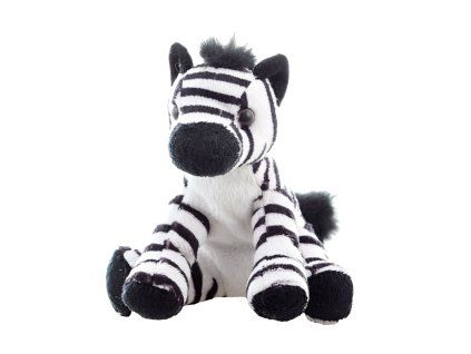Zebra plyšová 15 cm