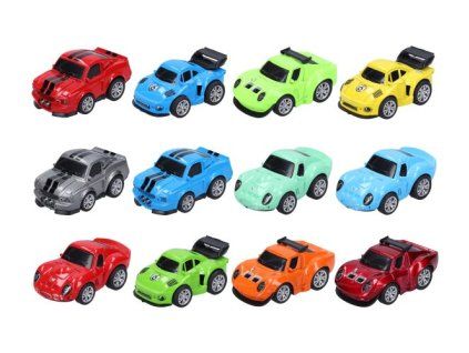 Auto kovové 6cm assort
