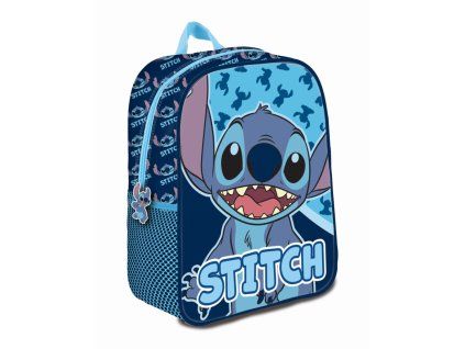 MSL702959 3D dětský batoh LILO A STITCH Abstract modrý 30 cm