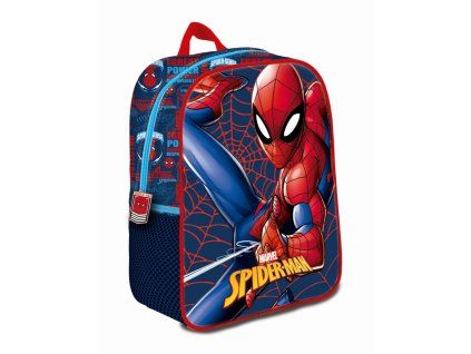 MSL704359 3D dětský batoh SPIDERMAN Great Power modrý 30 cm