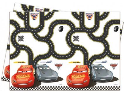 Party ubrus CARS SILNICE