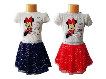 Šaty MINNIE HELLO LITTLE STAR bavlna tyl