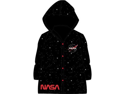 Pláštěnka NASA chlapecká černá (Barva Černá, Velikost 128/134)