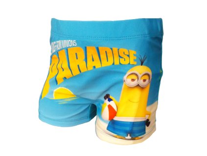 Plavky MIMONI PARADISE boxerky chlapecké modré (Barva Modrá, Velikost 128/134)