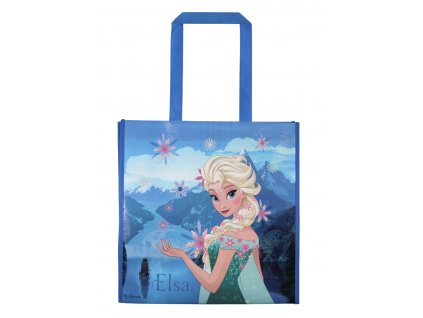 Taška FROZEN ELSA nákupní modrá