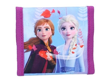 Peněženka FROZEN ANNA A ELSA dívčí fialová
