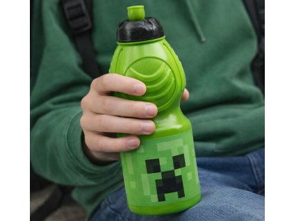 Plastová lahev na pití MINECRAFT CREEPER sportovní