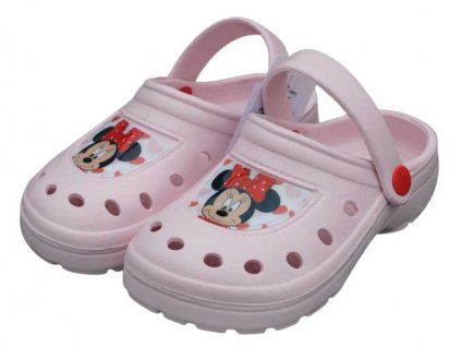 Dívčí crocs MINNIE růžové světlé