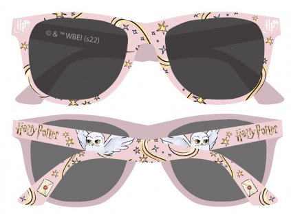 Sluneční brýle HARRY POTTER Hedvika dívčí růžové